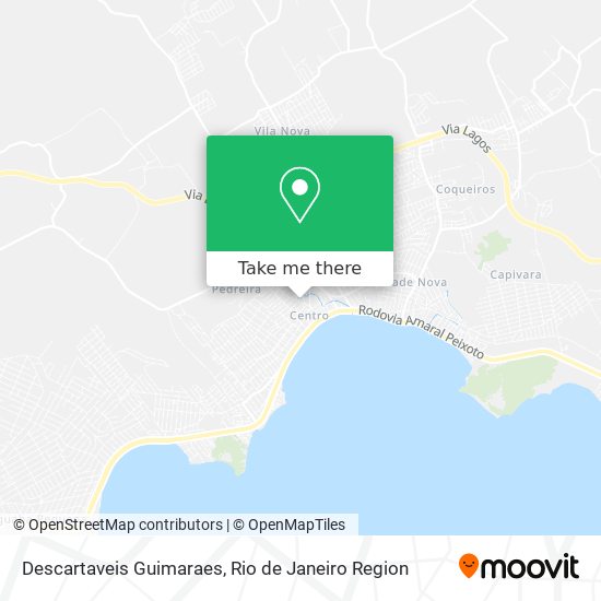 Descartaveis Guimaraes map