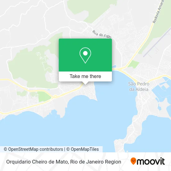 Orquidario Cheiro de Mato map