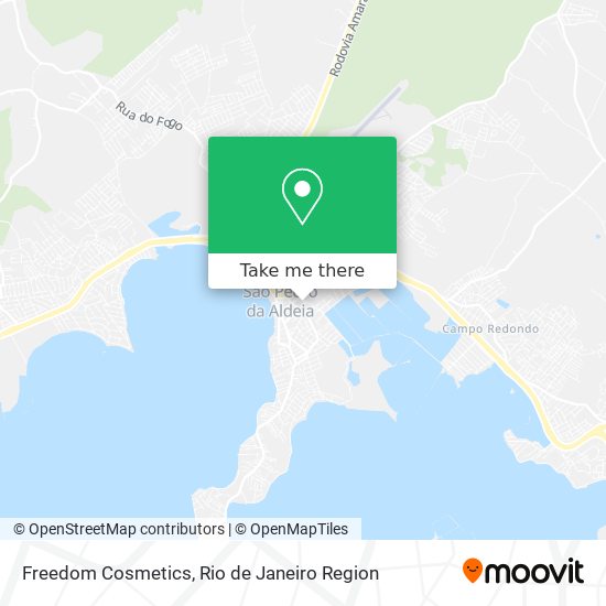 Freedom Cosmetics map