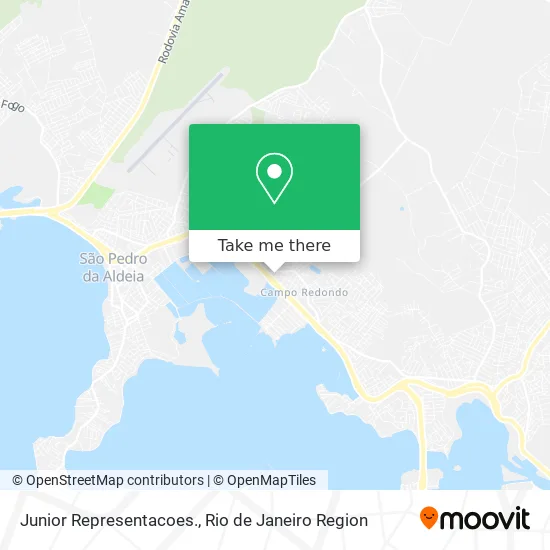 Junior Representacoes. map