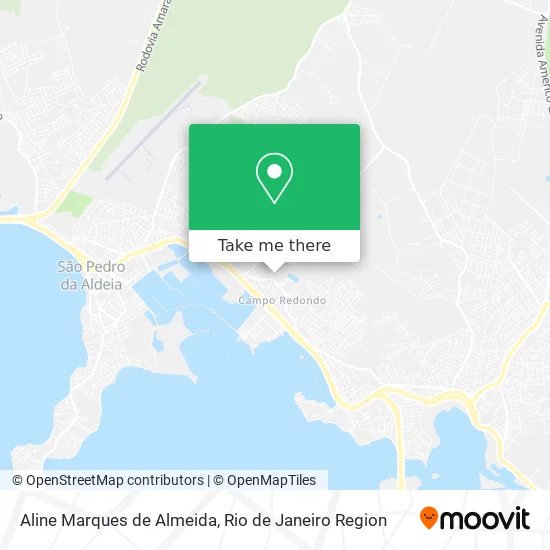 Aline Marques de Almeida map