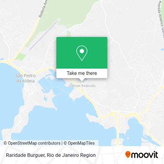Raridade Burguer map