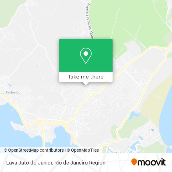 Lava Jato do Junior map