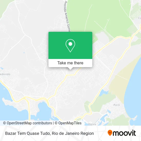 Bazar Tem Quase Tudo map