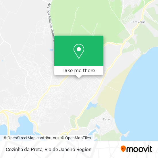 Cozinha da Preta map