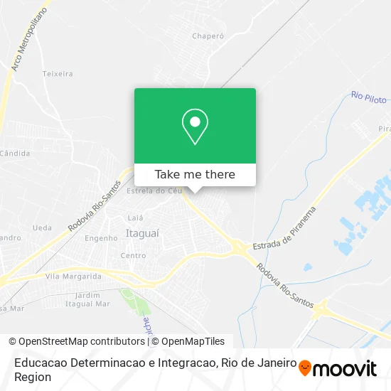 Educacao Determinacao e Integracao map