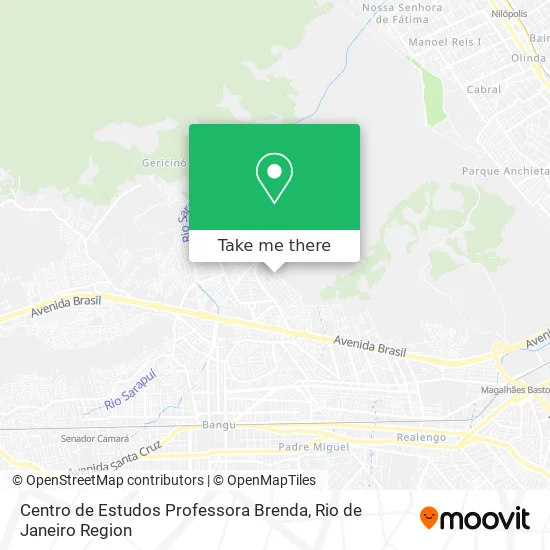 Centro de Estudos Professora Brenda map