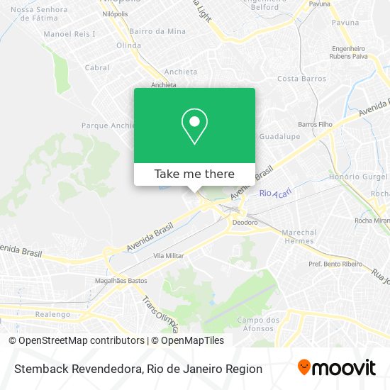 Mapa Stemback Revendedora