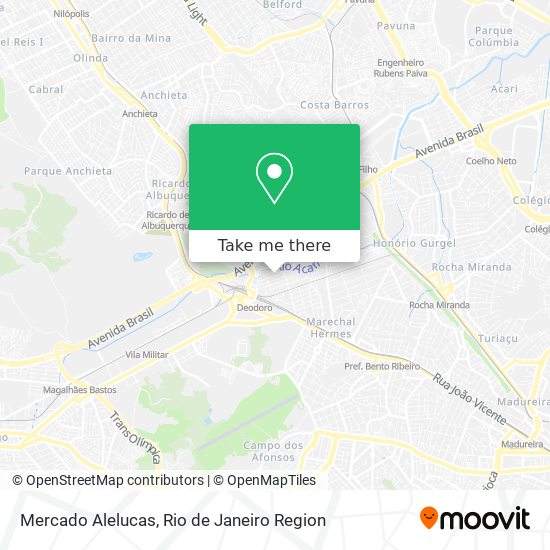 Mercado Alelucas map