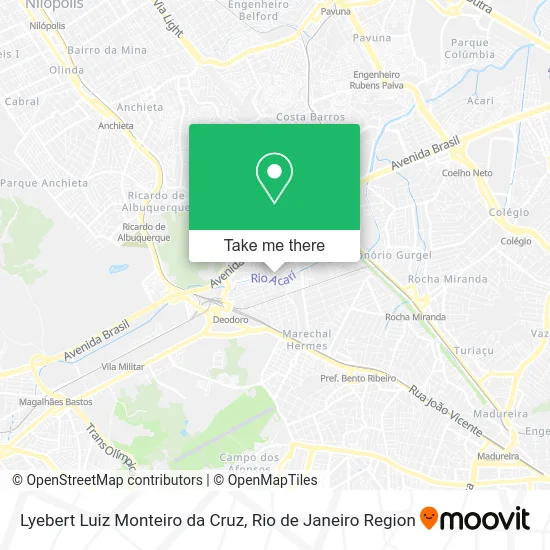 Lyebert Luiz Monteiro da Cruz map