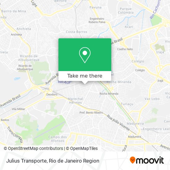 Mapa Julius Transporte