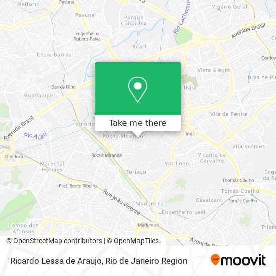 Ricardo Lessa de Araujo map