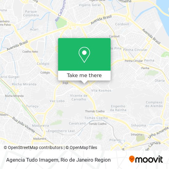 Agencia Tudo Imagem map