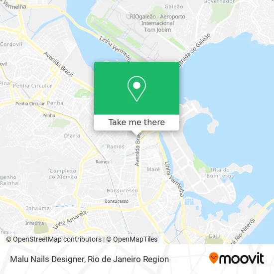 Malu Nails Designer map