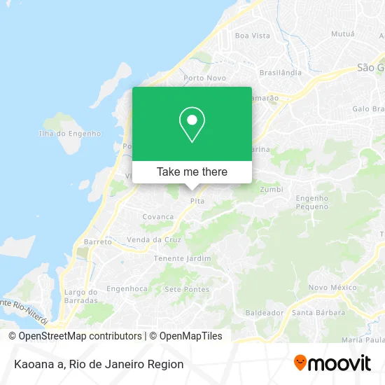 Kaoana a map