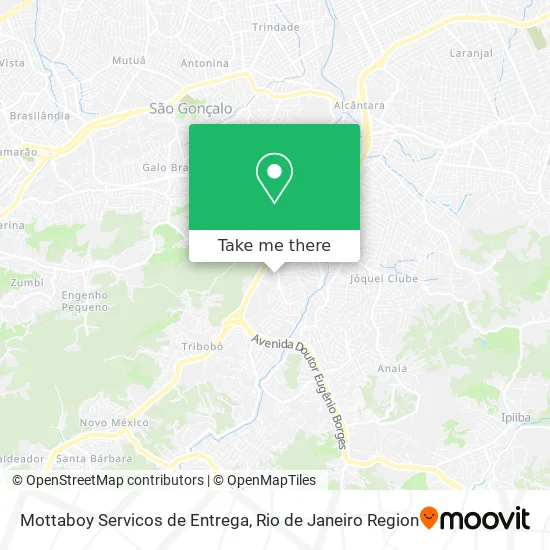 Mottaboy Servicos de Entrega map