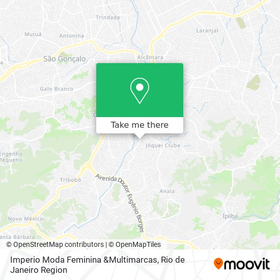 Imperio Moda Feminina &Multimarcas map