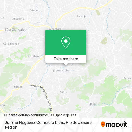 Juliana Nogueira Comercio Ltda. map