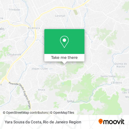 Mapa Yara Sousa da Costa