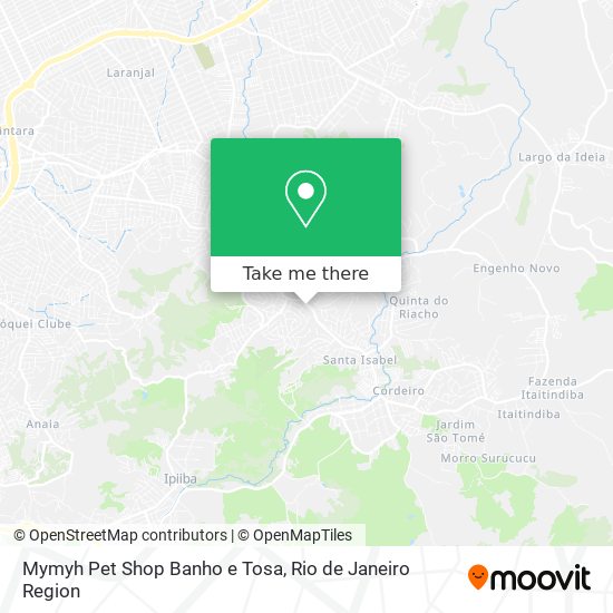 Mymyh Pet Shop Banho e Tosa map