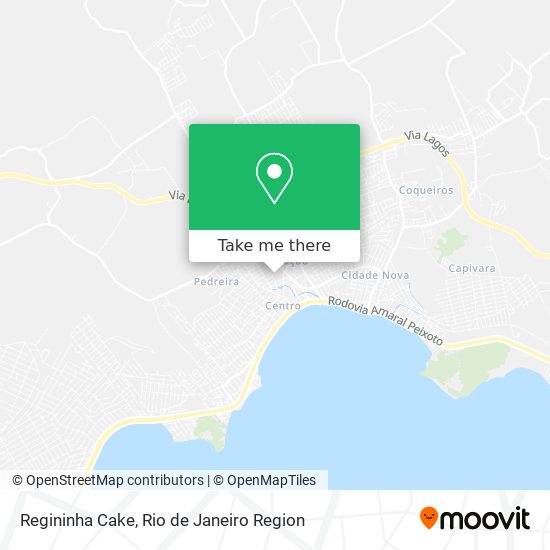 Regininha Cake map
