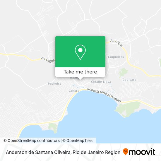 Anderson de Santana Oliveira map