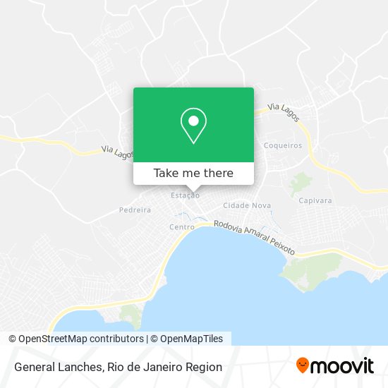 Mapa General Lanches