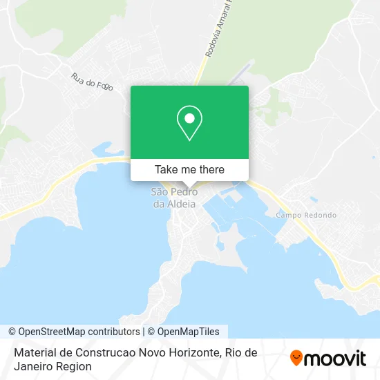 Material de Construcao Novo Horizonte map