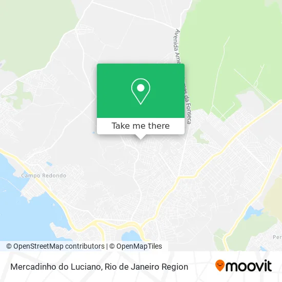 Mercadinho do Luciano map