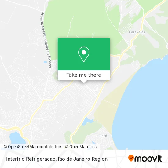 Interfrio Refrigeracao map