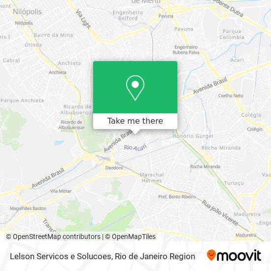 Mapa Lelson Servicos e Solucoes