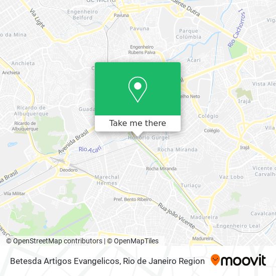 Betesda Artigos Evangelicos map
