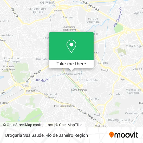 Drogaria Sua Saude map