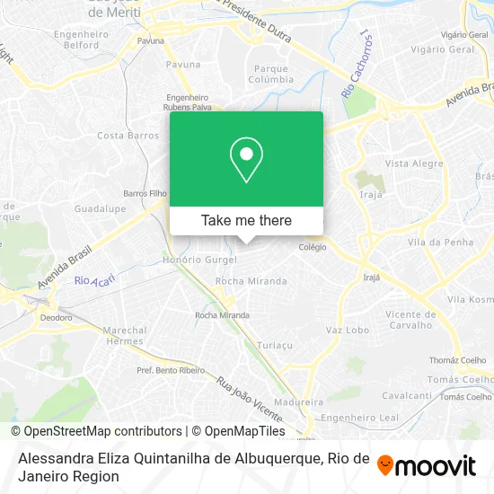 Alessandra Eliza Quintanilha de Albuquerque map