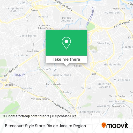 Bitencourt Style Store map