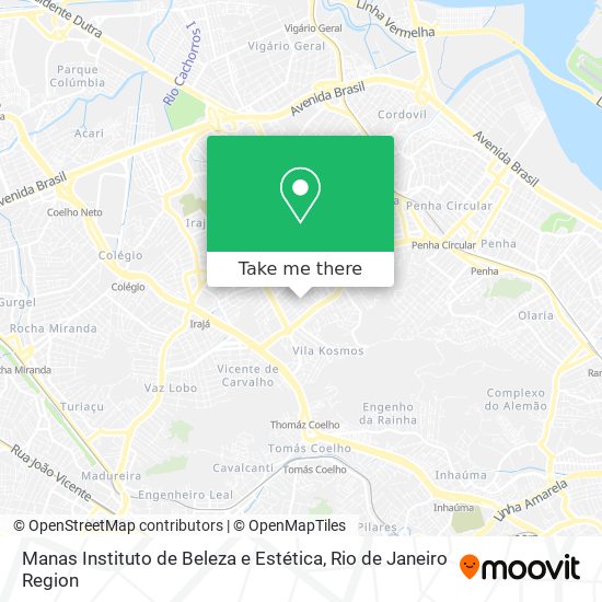 Manas Instituto de Beleza e Estética map
