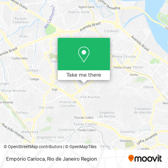 Empório Carioca map