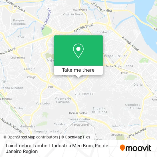 Laindmebra Lambert Industria Mec Bras map