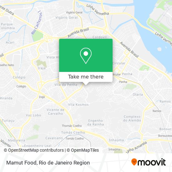 Mamut Food map