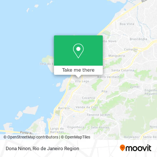 Dona Ninon map