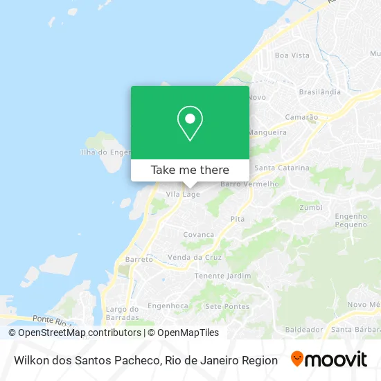 Wilkon dos Santos Pacheco map