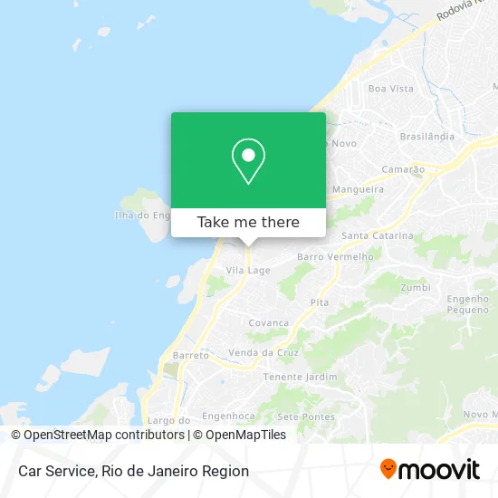 Car Service map