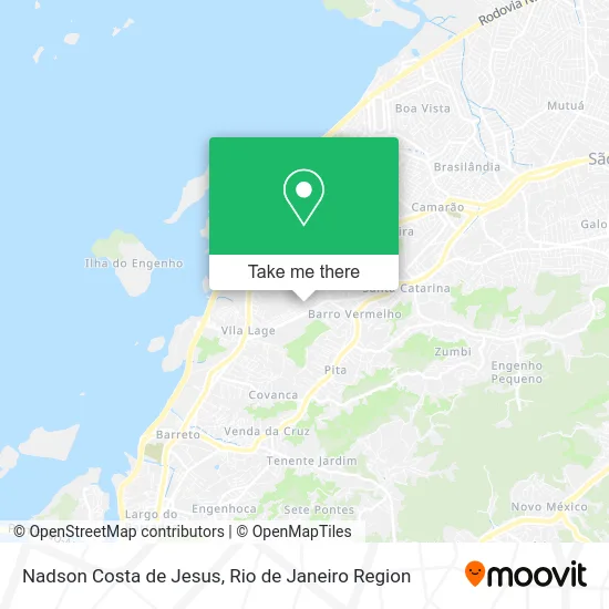 Nadson Costa de Jesus map