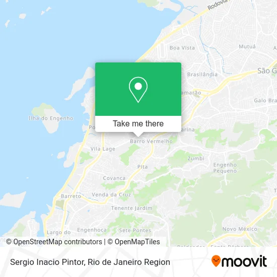 Sergio Inacio Pintor map