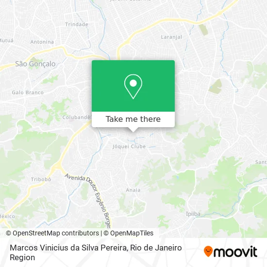 Marcos Vinicius da Silva Pereira map