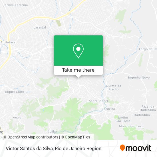 Victor Santos da Silva map