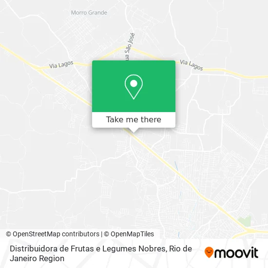 Distribuidora de Frutas e Legumes Nobres map