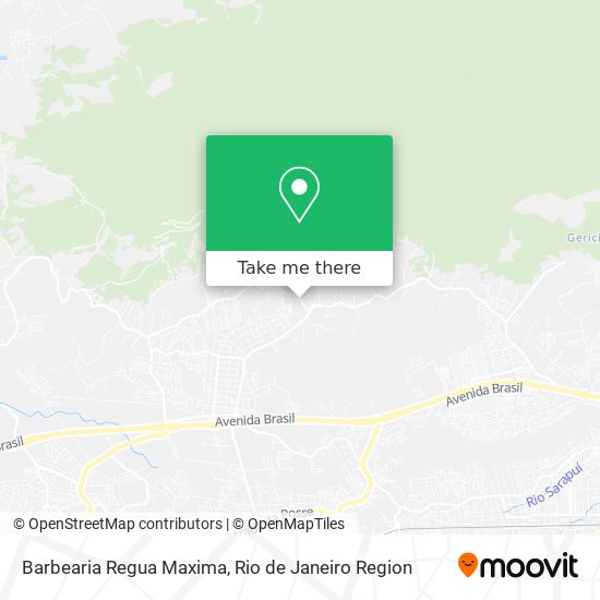 Mapa Barbearia Regua Maxima