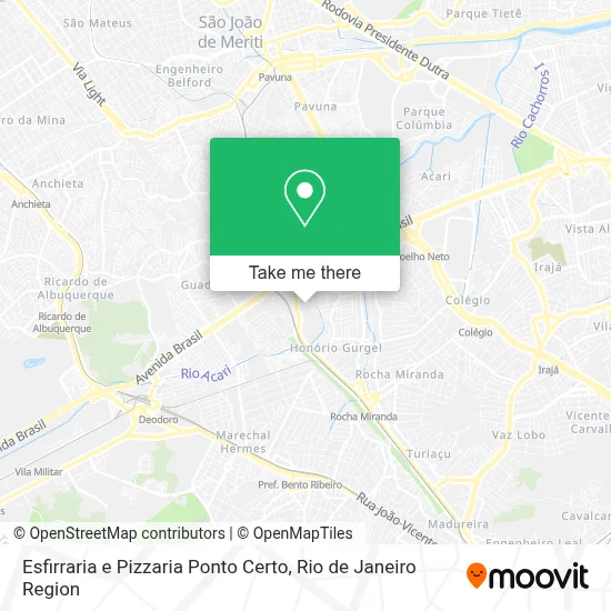Esfirraria e Pizzaria Ponto Certo map