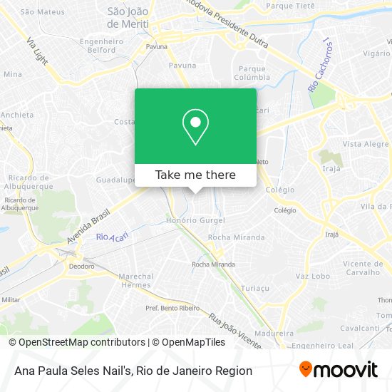 Ana Paula Seles Nail's map